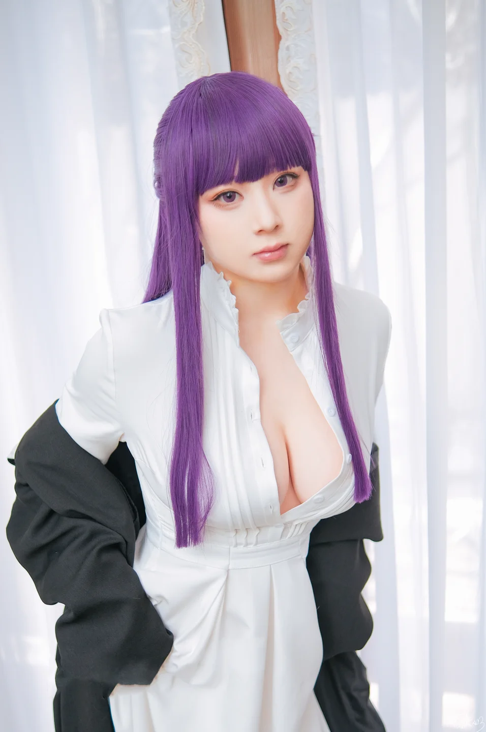 皮皮奶 - 葬送的芙莉莲·菲伦 [62P-795MB](1) tg@simisebaisi 【丝足阁】017.webp